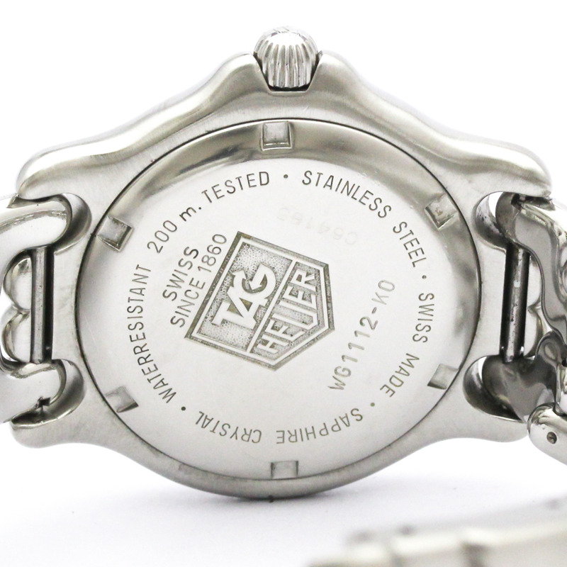 TAG HEUER Sel Professional 200米精鋼石英男錶 WG1112 拋光款-6