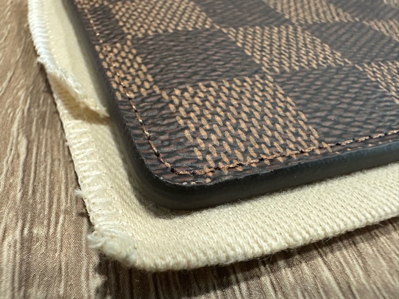 全新 送禮全套 有收據 LV Damier帆布卡片夾-3