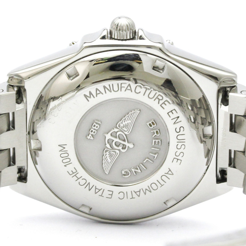 百年靈風行者自動上鍊不鏽鋼男士運動腕錶 A10050-5