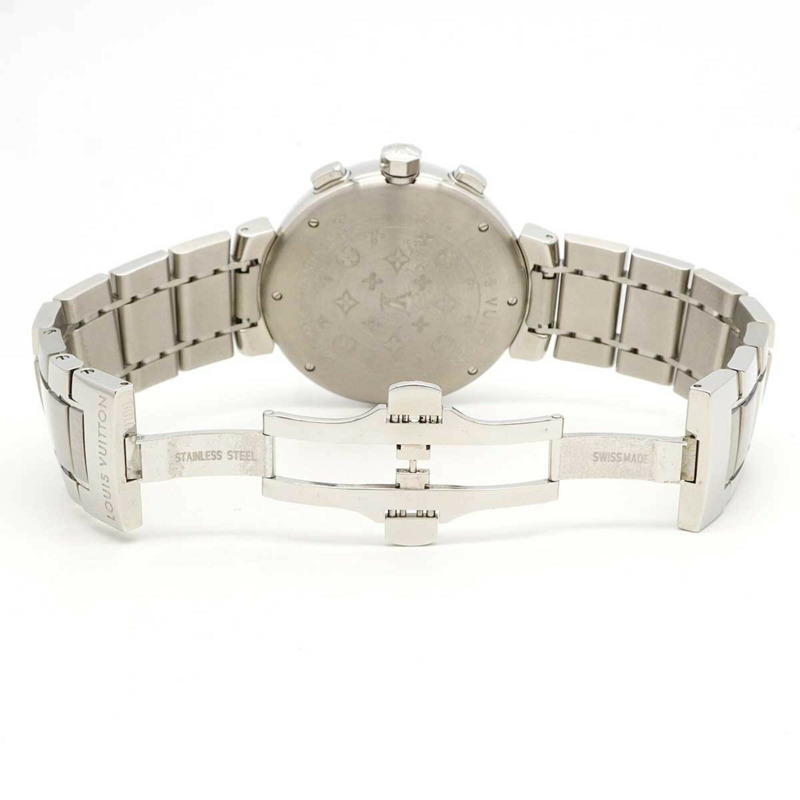 路易威登 Tambour Q1121 棕色錶盤男士腕錶-3