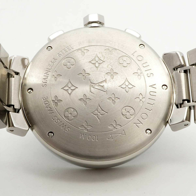 路易威登 Tambour Q1121 棕色錶盤男士腕錶-4