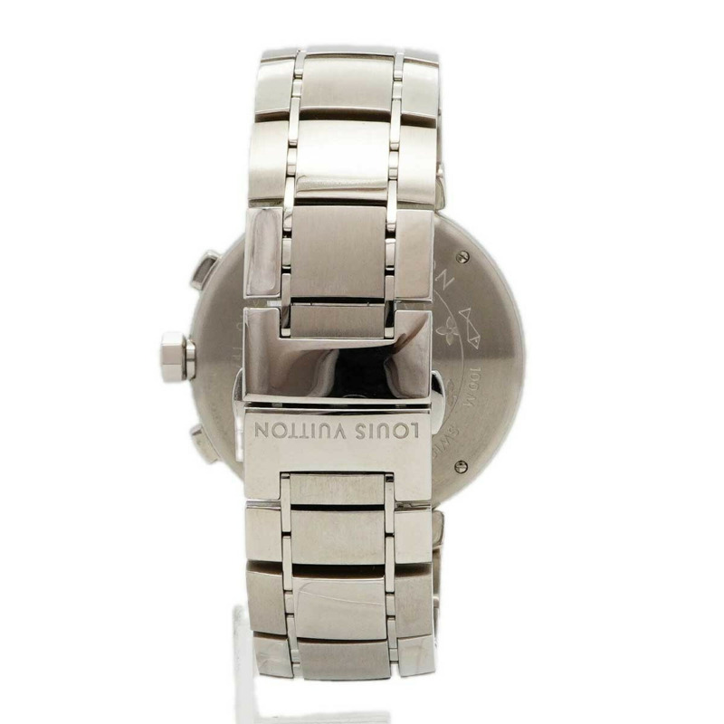 路易威登 Tambour Q1121 棕色錶盤男士腕錶-6