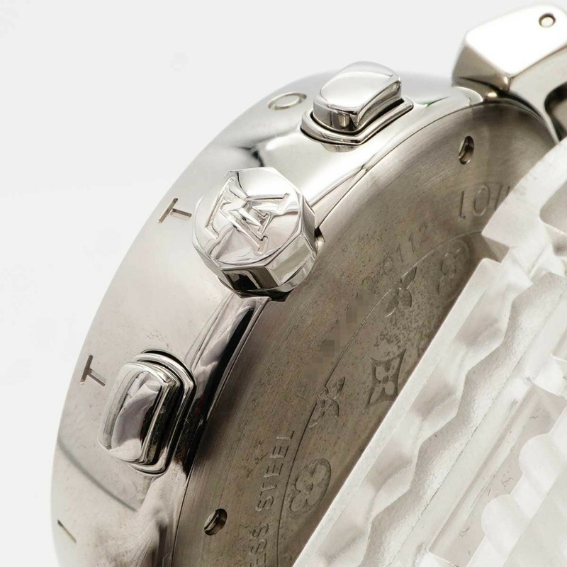 路易威登 Tambour Q1121 棕色錶盤男士腕錶-7