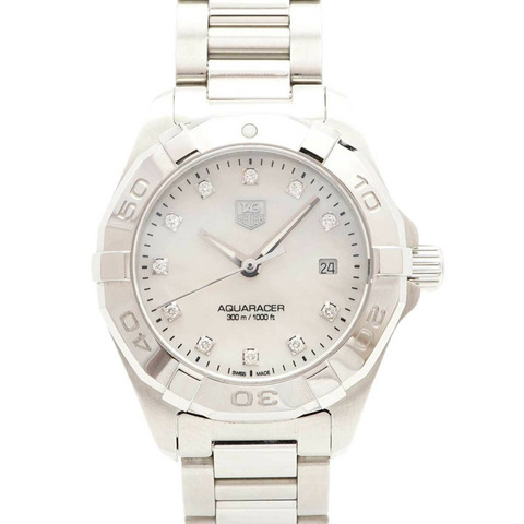 TAG Heuer Aquaracer WAY1413 白色錶盤小姐腕錶