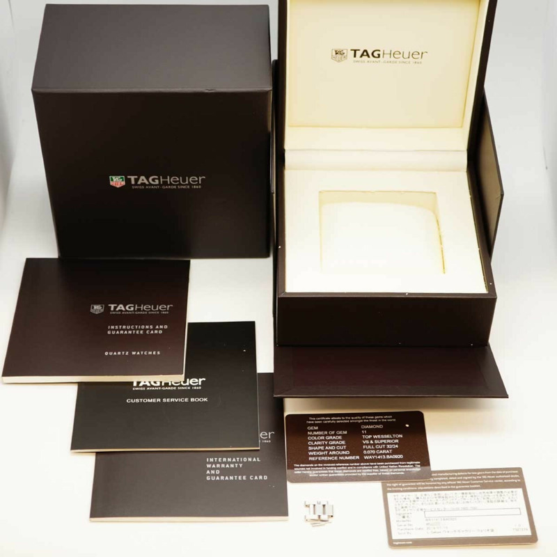 TAG Heuer Aquaracer WAY1413 白色錶盤小姐腕錶-9