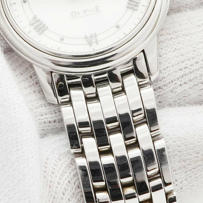 歐米茄碟飛系列 424.10.27.60.04.001 白色錶盤女錶-6