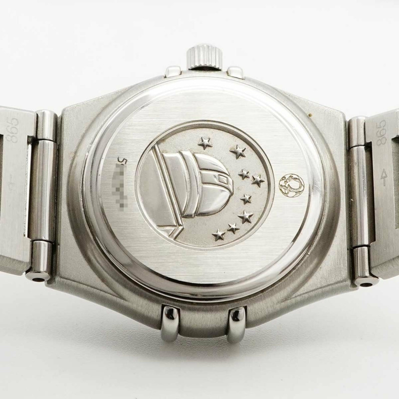 歐米茄星座系列 1460.75 白色錶盤女錶-4