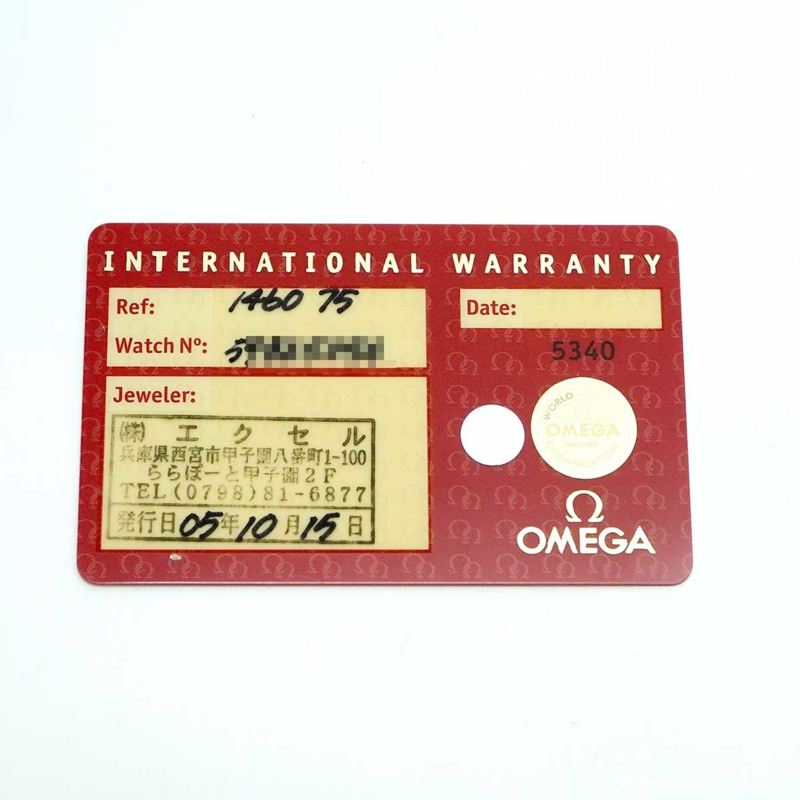 歐米茄星座系列 1460.75 白色錶盤女錶-9