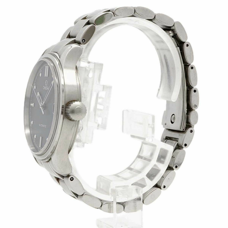 歐米茄經典系列日期顯示男士腕錶 5203.80 海軍藍錶盤-1