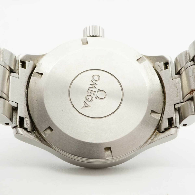 歐米茄經典系列日期顯示男士腕錶 5203.80 海軍藍錶盤-4