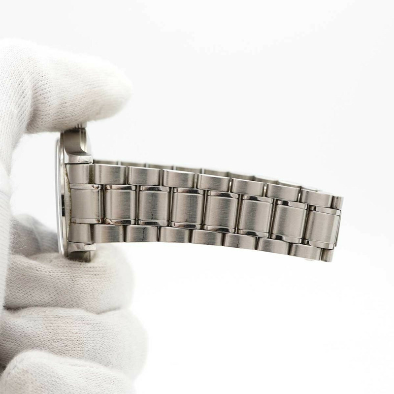 歐米茄經典系列日期顯示男士腕錶 5203.80 海軍藍錶盤-5