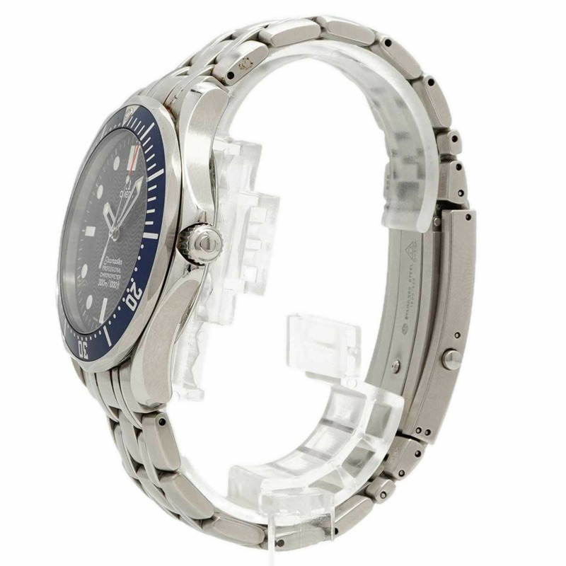 歐米茄海馬系列 2531.80 海軍藍錶盤男士腕錶-1