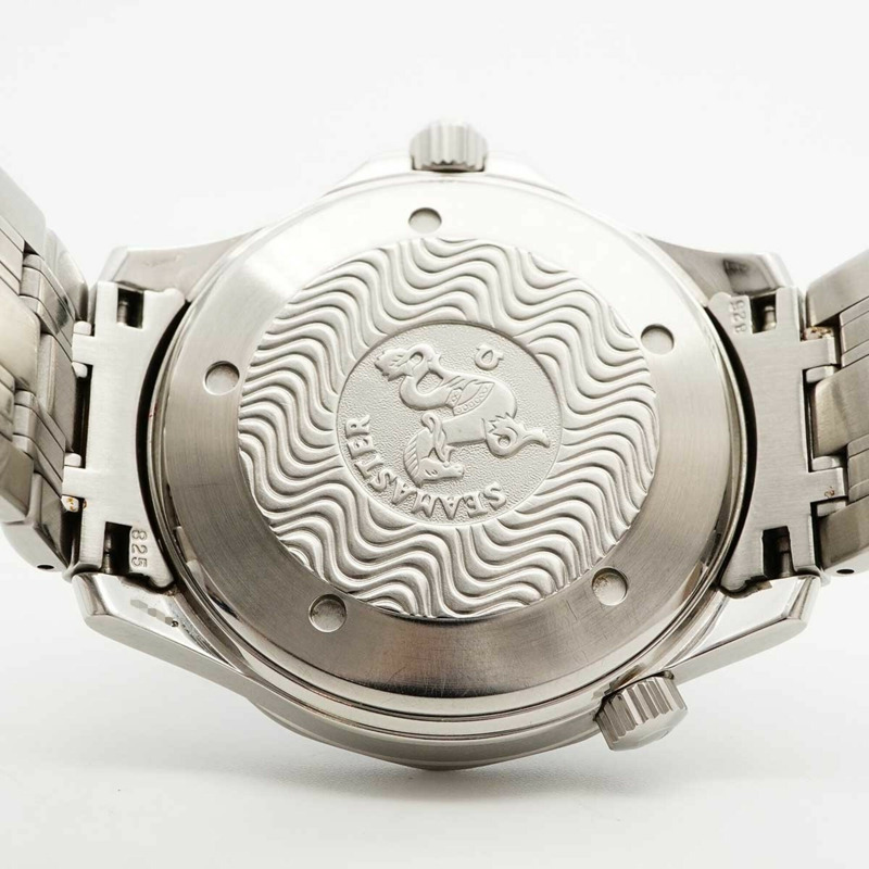 歐米茄海馬系列 2531.80 海軍藍錶盤男士腕錶-4