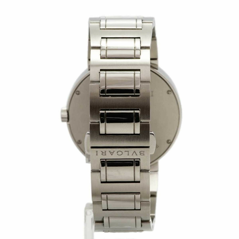 寶格麗 BB42SSAUTO 黑色錶盤男士腕錶-7