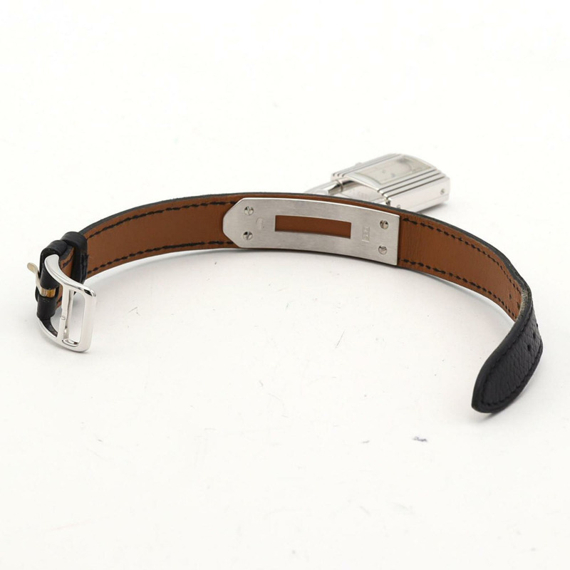 愛馬仕 Kelly KE1.250 銀色石英錶-6