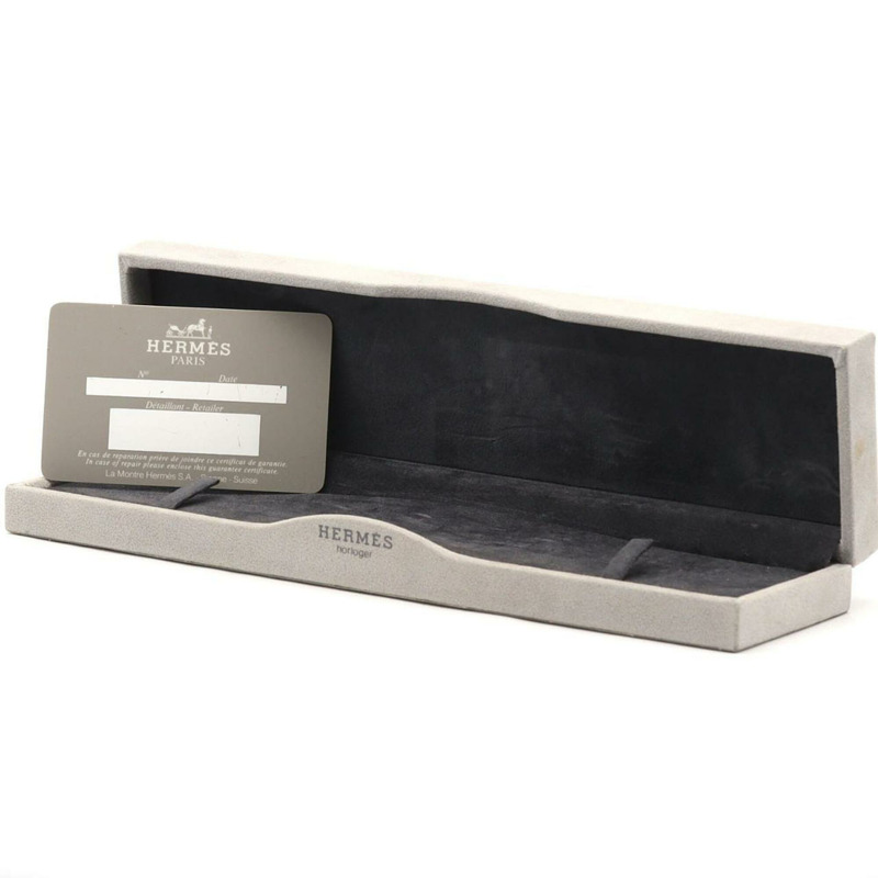 愛馬仕 Kelly KE1.250 銀色石英錶-7