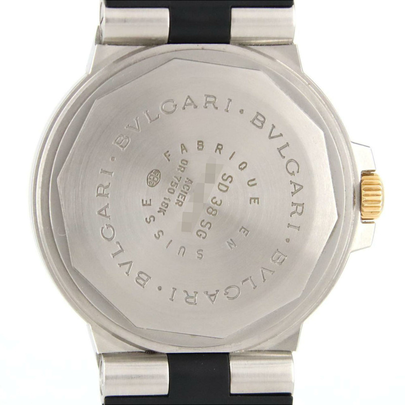 寶格麗 Diagono Scuba SD38SGVD SSxYG 自動腕錶-4