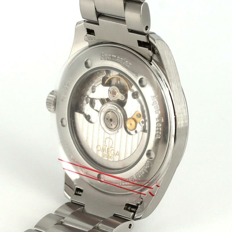 歐米茄海馬系列Aqua Terra 2503.34不鏽鋼自動腕錶-5