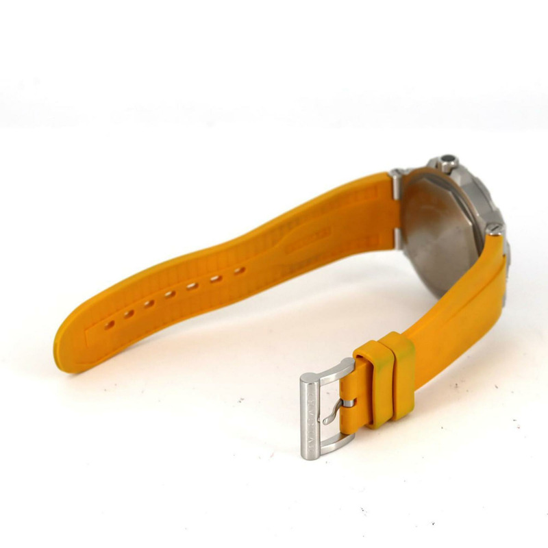 寶格麗 Diagono Scuba DP41SSD DP41C8SVSD 不鏽鋼自動腕錶-5