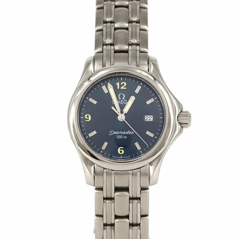 歐米茄海馬120 2571.83不鏽鋼石英錶