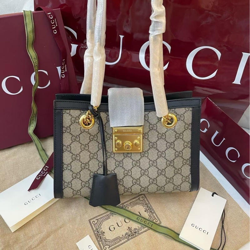 ❤️Gucci古馳 99新 padlock 黑色 有塵袋  有扣膜  尺寸26*18-2