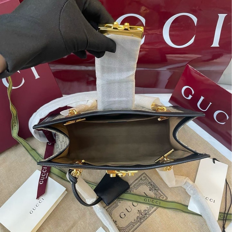 ❤️Gucci古馳 99新 padlock 黑色 有塵袋  有扣膜  尺寸26*18-5