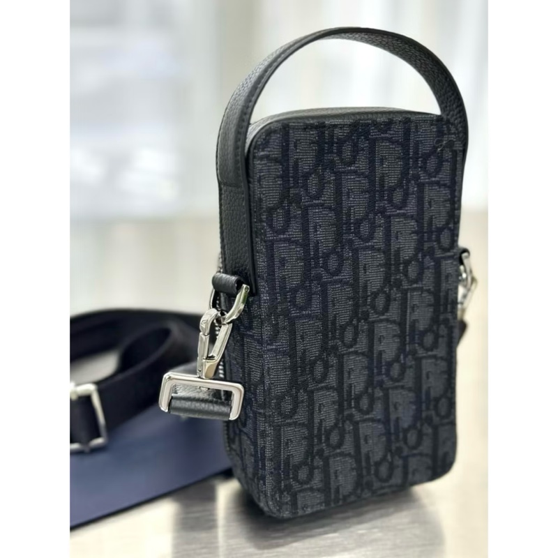 Dior micro rider puch 迷你緹花手機包（誠可議）-3