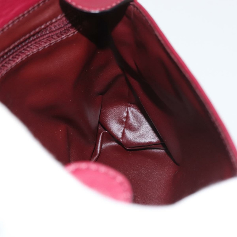 【日本直送】CELINE Circle 手提包 皮革 兩用 酒紅色 金色 正品 176822A-21