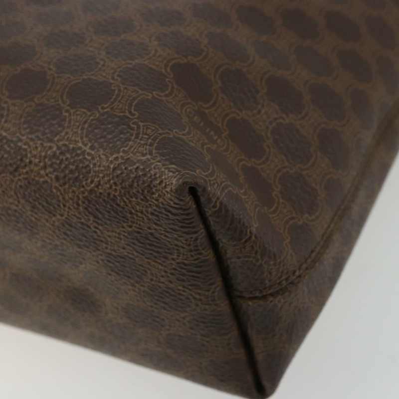 【日本直送】CELINE Macadam帆布托特包 PVC皮革 棕色 金色 Auth am11469A-14