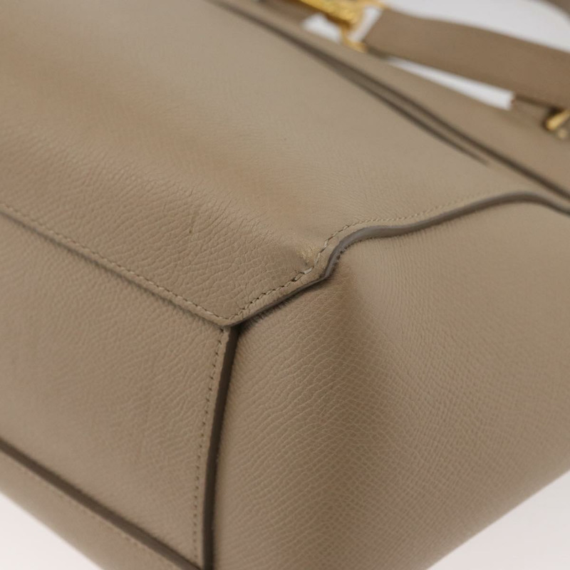 【日本直送】CELINE 腰包 手提包 皮革 兩用 米色 金色 正品 ep14314-17