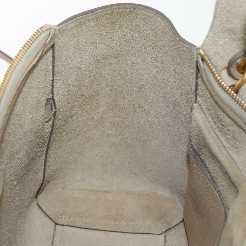 【日本直送】CELINE 腰包 手提包 皮革 兩用 米色 金色 正品 ep14314-22