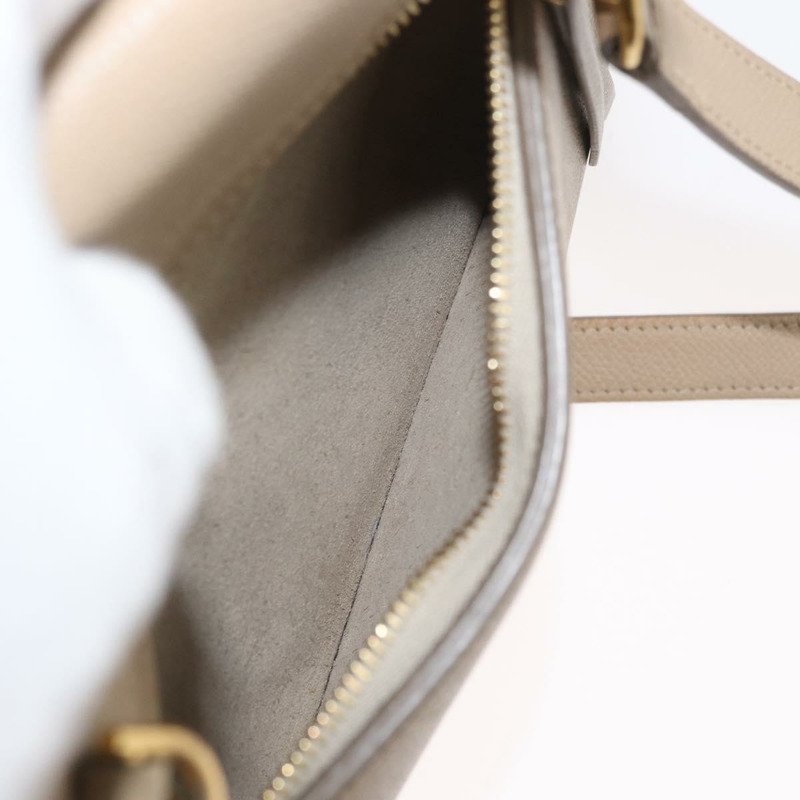 【日本直送】CELINE 腰包 手提包 皮革 兩用 米色 金色 正品 ep14314-24