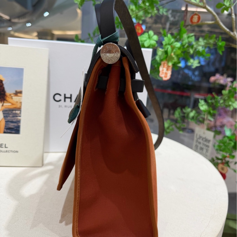 hermes 愛馬仕herbag31古銅色6c超絕拼色-2