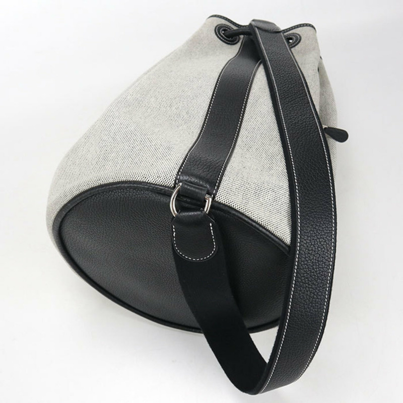 愛馬仕 Hermes 肩背包 Sac Marine Recife MM 女士灰色-1