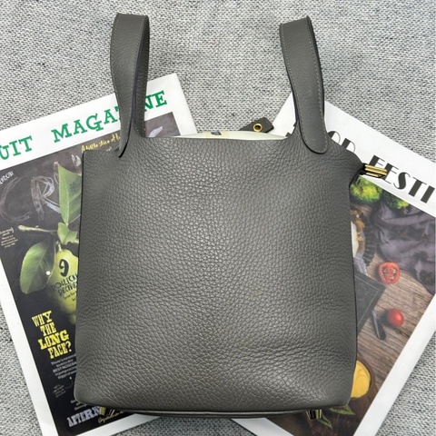 愛馬仕/Hermes 菜籃子積雨雲灰 U刻