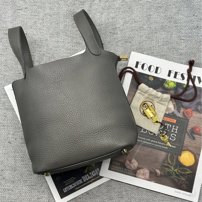 愛馬仕/Hermes 菜籃子積雨雲灰 U刻-2