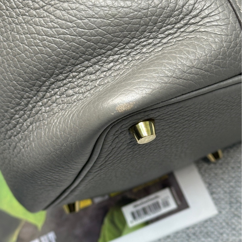 愛馬仕/Hermes 菜籃子積雨雲灰 U刻-7