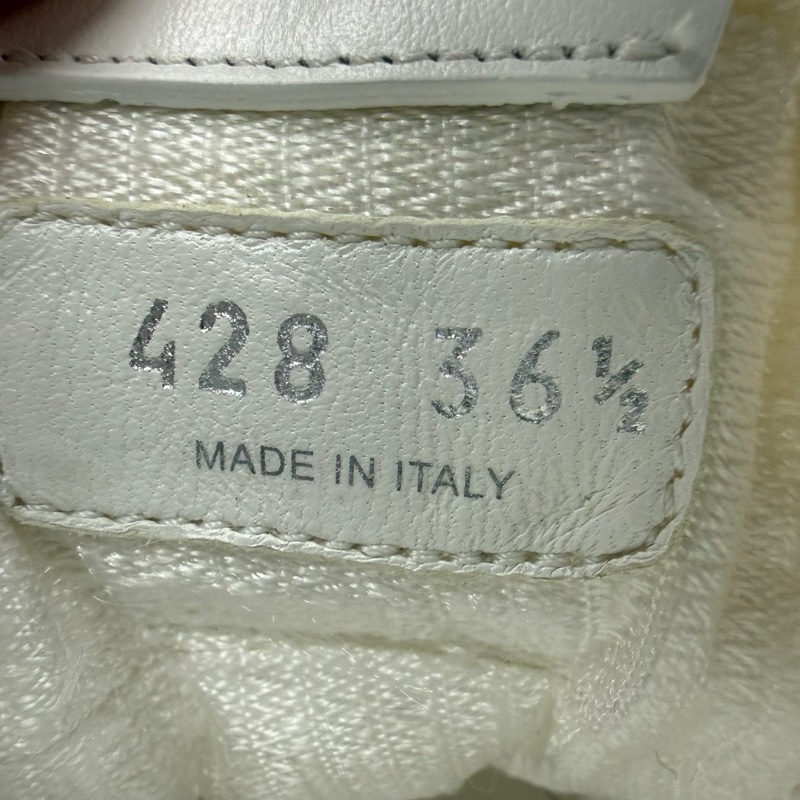 MIU MIU繆繆 Gymnasium 織物絨面革 米白色  36.5碼-5