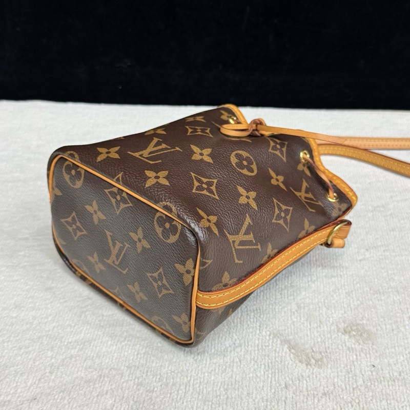 LV路易威登 老花nano noe抽繩水桶包 成色97新-3