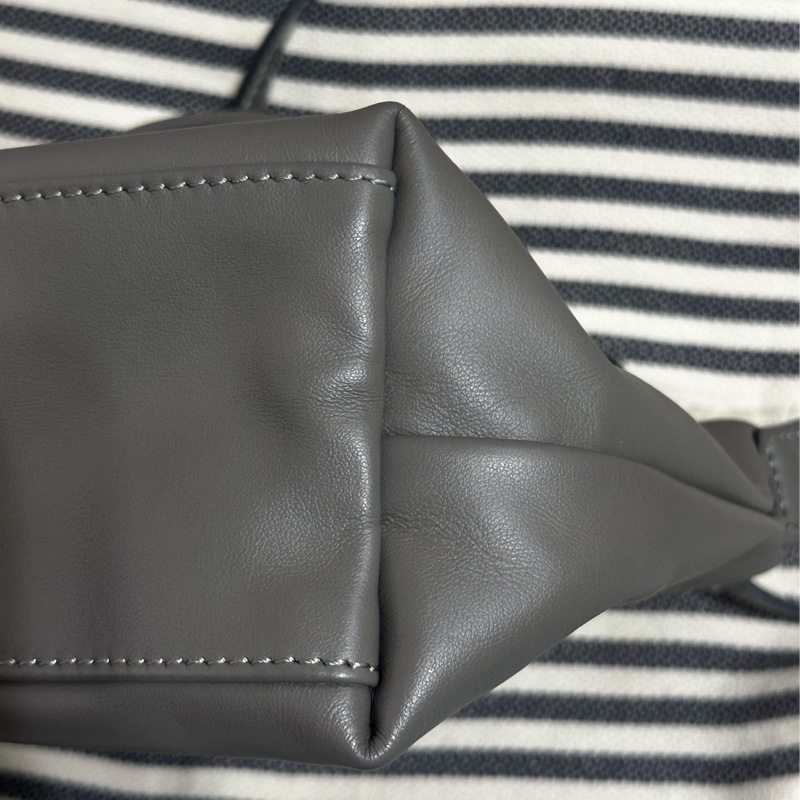 Longchamp Le Pliage XS 斑鳩灰 手提肩背包-7