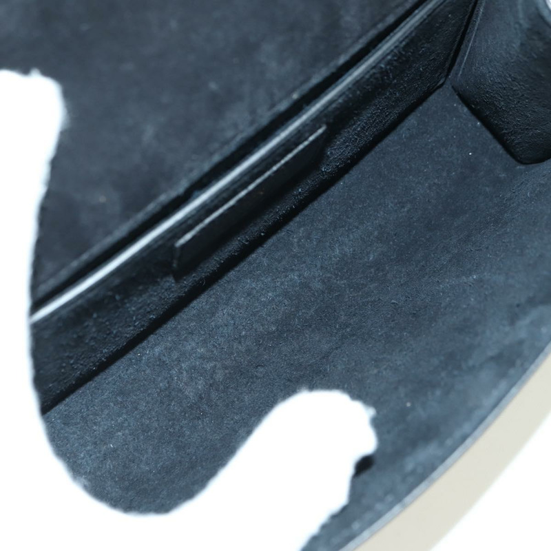 【日本直送】SAINT LAURENT 鏈條單肩包 皮革 黑色 金色 正品 175895SAM-10