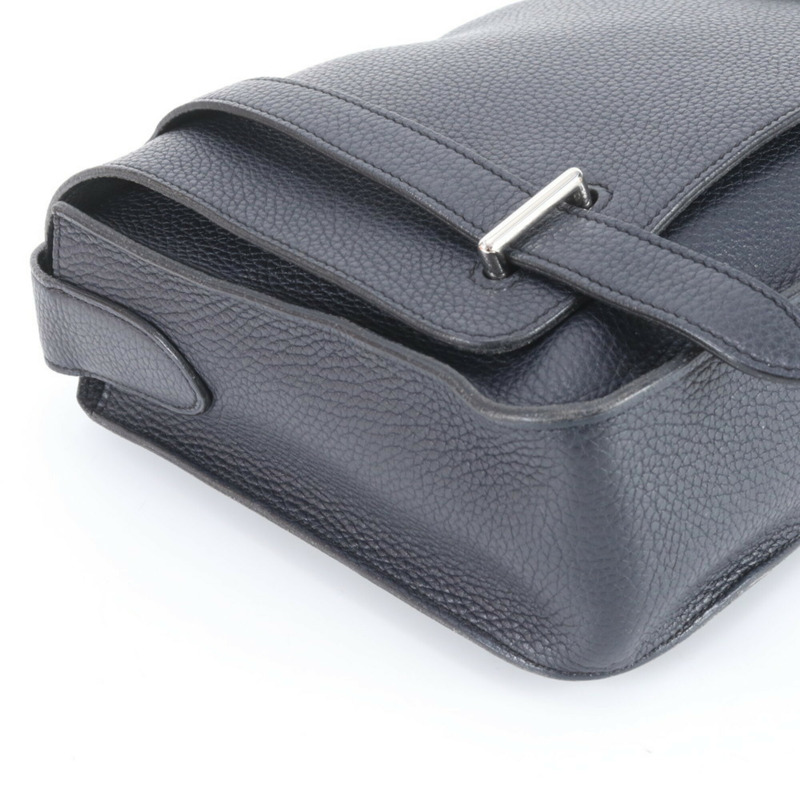 愛馬仕 X 字樣 Steve Caporal 27 Taurillon Clemence 皮革肩背包/斜背包（男款）-4