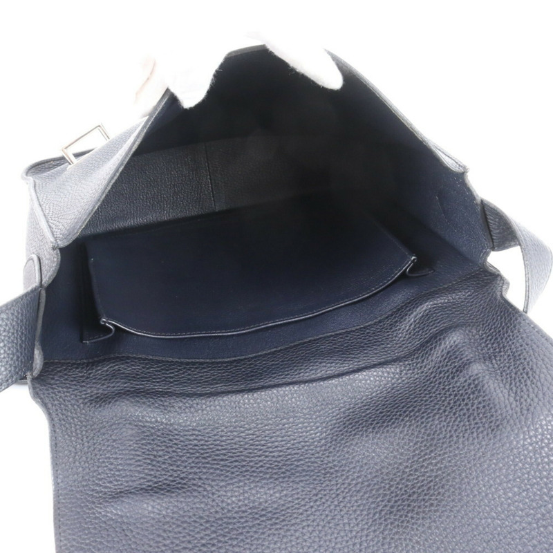 愛馬仕 X 字樣 Steve Caporal 27 Taurillon Clemence 皮革肩背包/斜背包（男款）-5