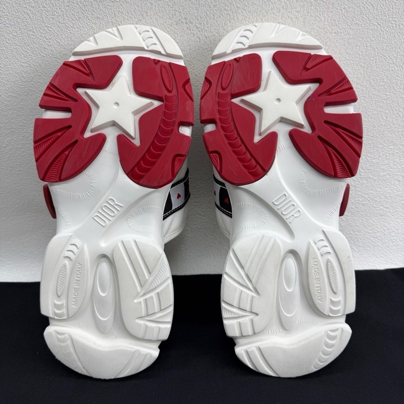 DIOR迪奧 D-Wander 厚底休閒 時尚拖鞋 女款 白色  36碼-7