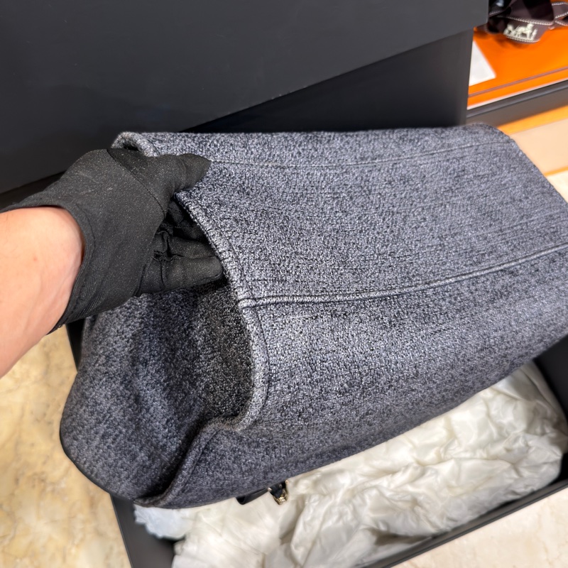 #近新閒置 #全配🈶購證 香奈兒海軍藍沙灘包中號 #金旻奎同款🔥-13