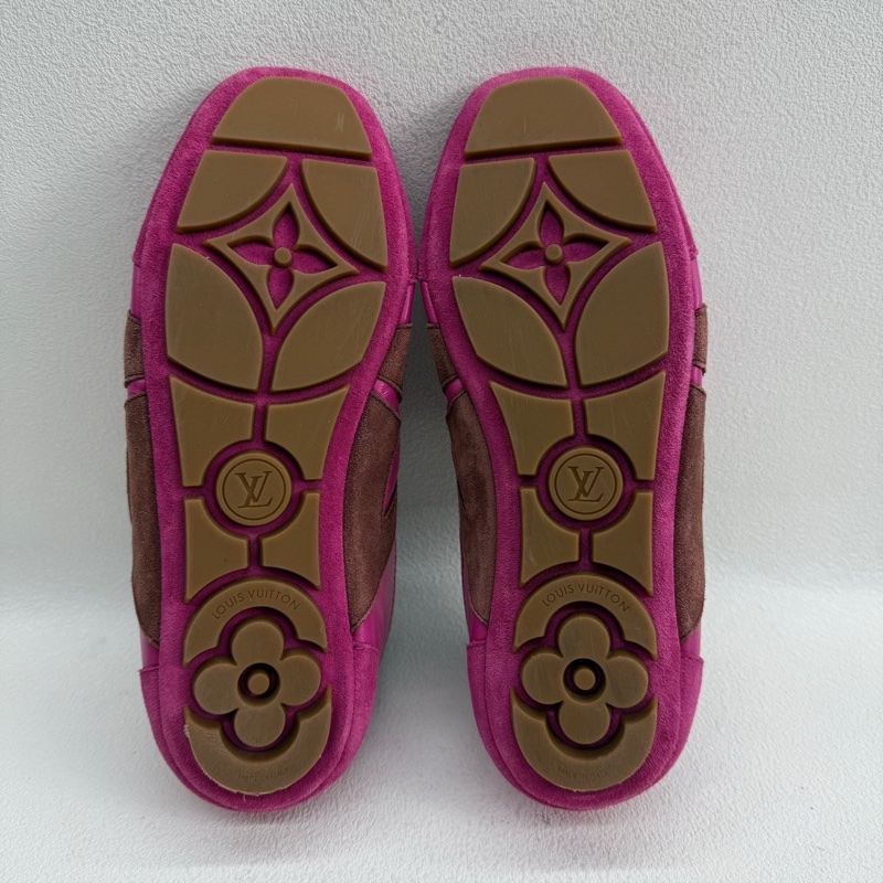 LV Sneakerina 德訓鞋 芭蕾風 女款 紫紅色  38碼-9