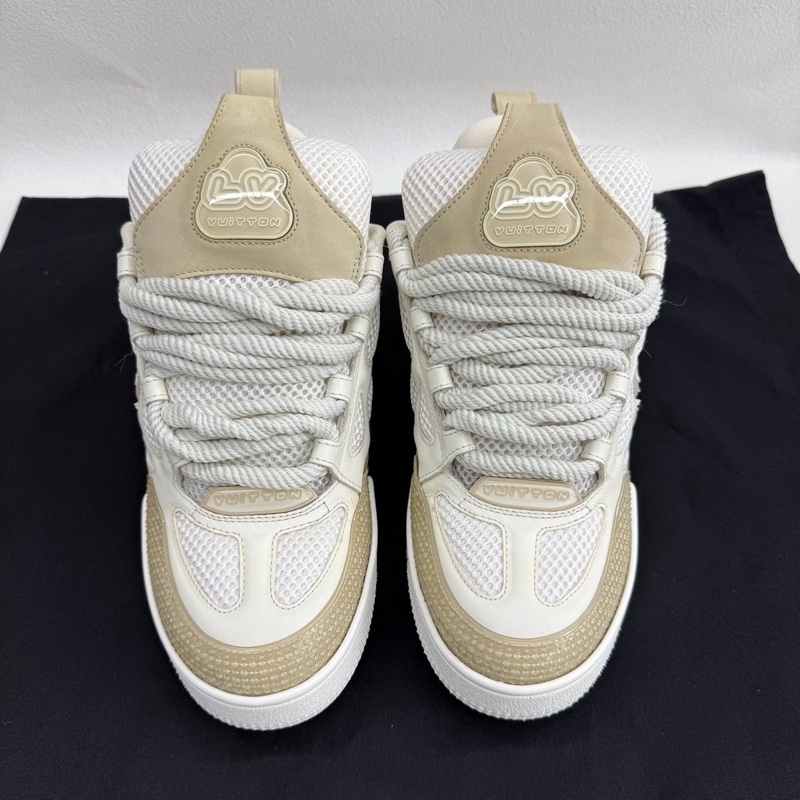 LV路易威登 Skate 小牛皮 女款 米棕色 淺褐色 38碼-1