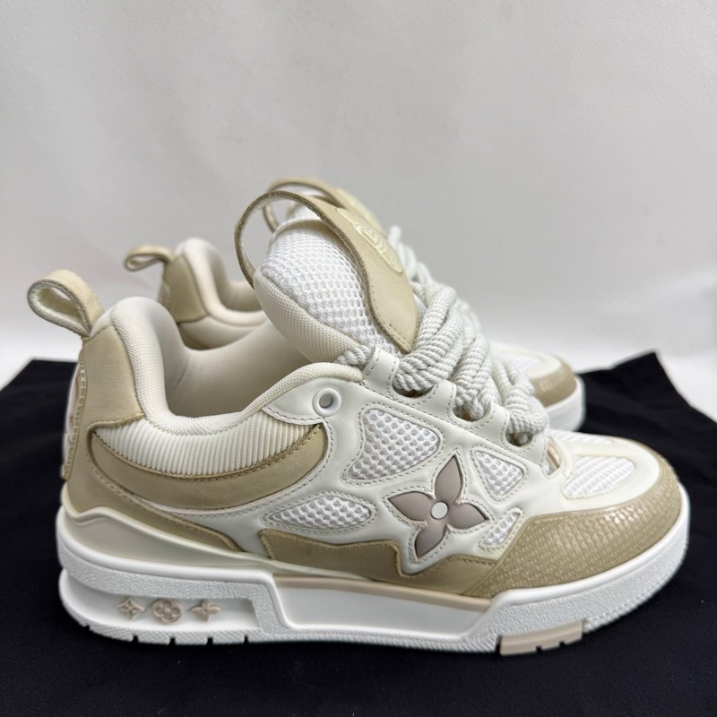 LV路易威登 Skate 小牛皮 女款 米棕色 淺褐色 38碼-3