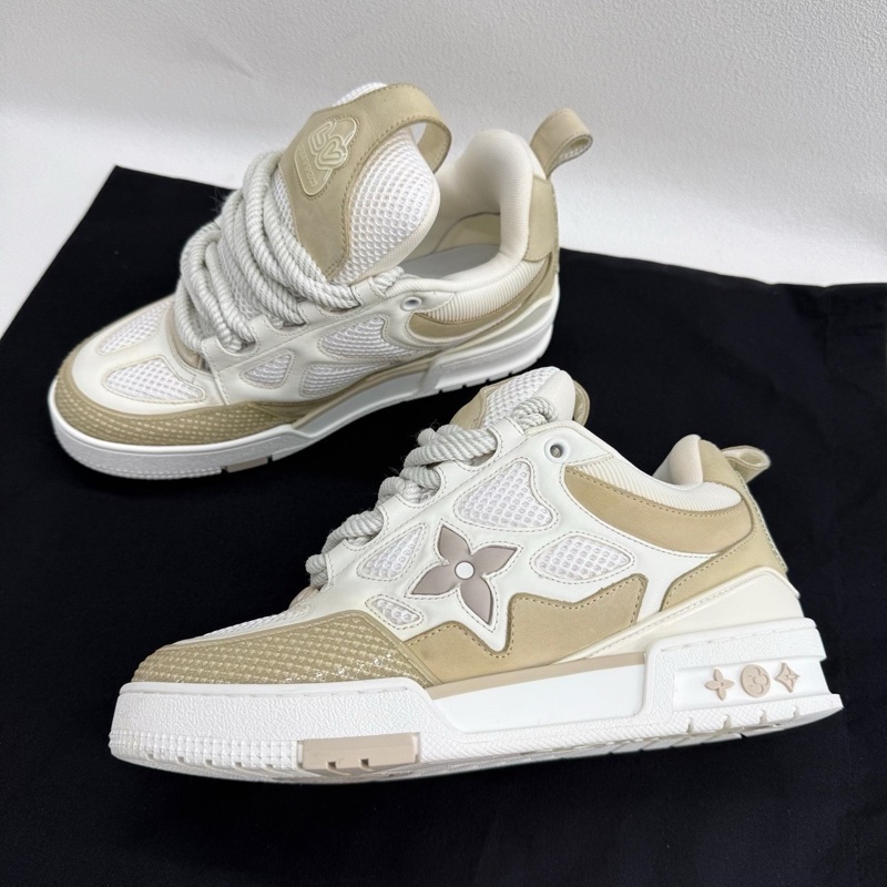 LV路易威登 Skate 小牛皮 女款 米棕色 淺褐色 38碼-7