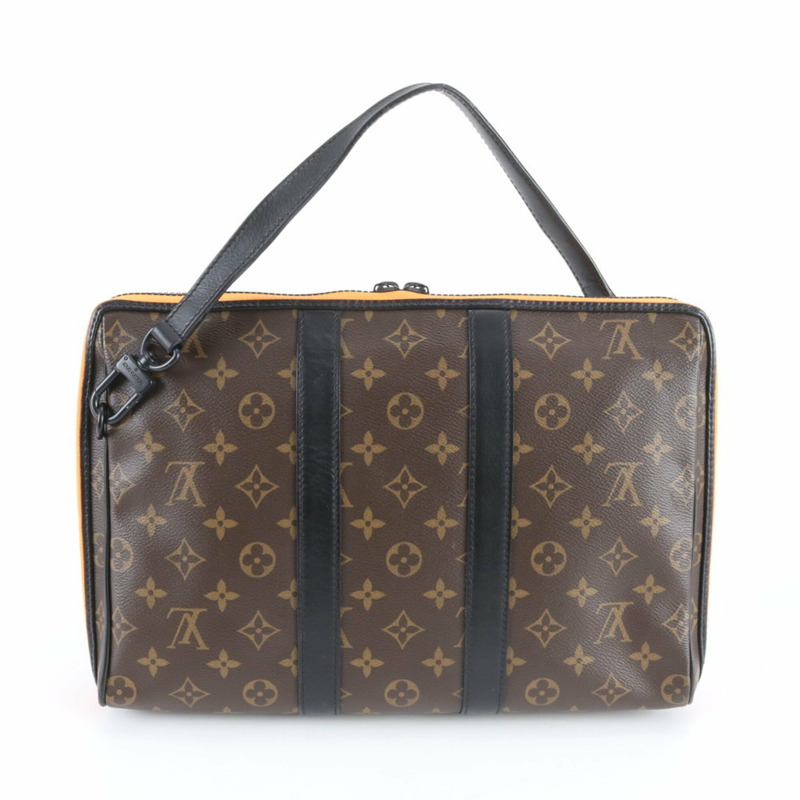路易威登 Monogram LV Friends Keepall 手提包/手拿包 M80130 男士真皮托特包/手拿包-2